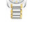 天梭(TISSOT)瑞士手表 海浪系列钢带石英女士手表(T023.210.22.117.00)第6张高清大图