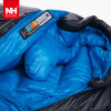 NH*挪客户外羽绒睡袋超轻保暖-20度 冬季成人木乃伊白鸭绒睡袋(黑蓝色800g)