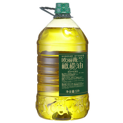 欧丽薇兰olivoila纯正橄榄油5L  橄榄油 食用油 童装 家庭特惠装
