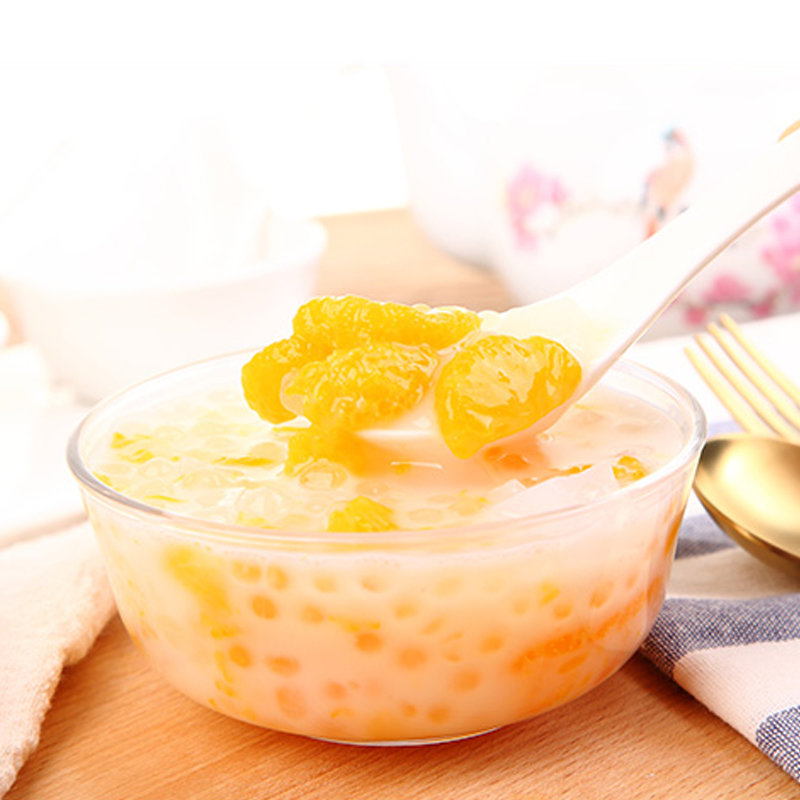 水果四记西米露水果罐头黄桃菠萝葡萄蜜橘椰果什锦随机2种口味312g2罐