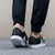 Adidas阿迪达斯男鞋运动低帮轻便防滑耐磨休闲板鞋B43665(黑白色 45及以上)第4张高清大图