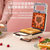 美的（Midea）早餐机MC-JK1312P101P 双面恒温发热 可拆洗烤盘 家用多功能三明治华夫饼机 粉色第4张高清大图