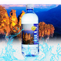 澳洲蓝山天然矿泉水澳洲原装进口饮用水600ml*12瓶直接饮用