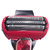 松下（Panasonic）电动剃须刀 ES-ST25-K705 智能感应剃须刀 三刀头(黑色)(红色 个人护理)第4张高清大图