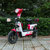 骏马电动车电瓶车新款电动自行车迷你小型成人学生电动车48V(香槟红 裸车不包邮不带电池充电器)第2张高清大图