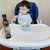 karmababy宝宝餐椅婴儿坐椅多功能可折叠家用吃饭儿童座椅子(Gentry-Pro（地中海蓝）+音乐餐盘 默认版本)第2张高清大图