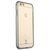 倍思 Apple IPhone6 4.7寸 水晶背甲卡扣式金属边框（深灰色）第5张高清大图