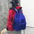 亮片双肩背包韩版新款时尚街头潮流大容量旅行街拍书包 高中学生(银色)第3张高清大图