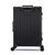 丹爵（DANJUE）ABS+PC材质时尚新颖拉杆箱铝框密码箱旅行箱万向轮行李箱 D31(黑色 25英寸)第4张高清大图