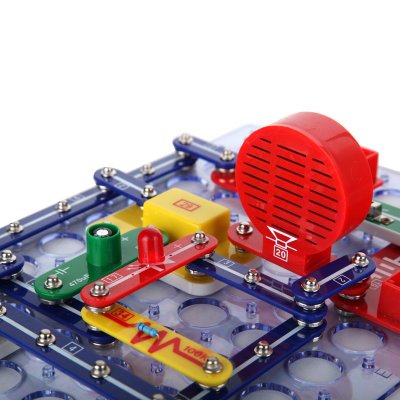 智力1888奥秘探索电子积木(全彩立体实物图示,青少年学习电子知识的