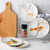 曼达尼景德镇白瓷4件盘子8英寸套装家用优质白陶瓷微波炉餐具吃饭(物语)第2张高清大图