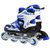 乐士ENPEX溜冰鞋儿童成人用可调直排轮滑鞋旱冰鞋MS168(蓝色 L码（40-43）)第2张高清大图