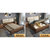 恒兴达 乌金木现代简约1.8米实木床家用卧室软靠床(1.8*2米胡桃色 床+床头柜*1)第4张高清大图