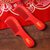 婚庆用品大全红色木梳子一对新人对梳新娘陪嫁物品女方结婚喜梳子(百年好合爱心木梳（一对装）)第5张高清大图
