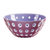 意大利guzzini 原装进口创意小吃碗家用水果碗甜品碗沙拉碗幻影波点碗 国美厨空间(紫 大号)第3张高清大图