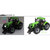 鸭小贱1：28儿童农夫车农用拖拉机运输惯性玩具车农场播种机收割机洒水车模型MK1015S(绿色)第4张高清大图