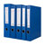 惠普生（NEWHOPSON）塑料档案盒A4牛皮纸文件资料盒财务凭证管理盒文件夹收纳盒  10个装(40MM(带夹))第5张高清大图