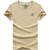 新款男士短袖T恤 吉普盾休闲圆领纯棉T恤衫9631(白色 XL)第3张高清大图