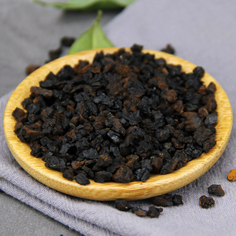 桦树茸黑金颗粒白桦茸俄罗斯边界长白山桦褐孔菌养生茶上等品a级精品