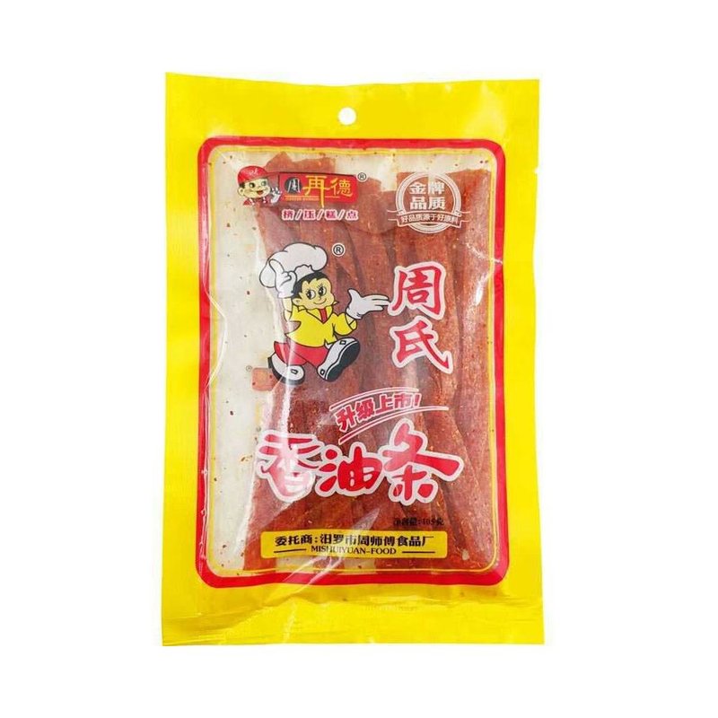 香油条湖南汨罗周再德周师傅周氏168香油条辣条面筋小吃零食香油条168