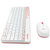 罗技（Logitech）无线鼠标键盘套装 USB电脑笔记本迷你键鼠超薄款(白色 MK240 NANO)第4张高清大图