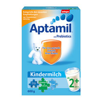 欧洲直邮 Aptamil德国爱他美 2+段婴幼儿奶粉 600g*5盒