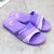 回力凉拖鞋情侣夏季家用室内防滑耐磨外穿软底户外潮流一字拖(紫色 40)第4张高清大图