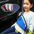 那卡儿童车用安全带调节器三角固定器防勒脖器保防护片套护肩胸(米色)第4张高清大图