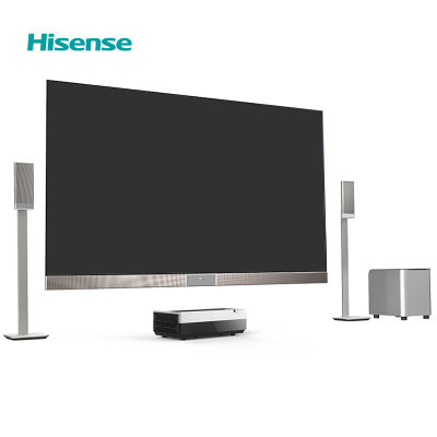 海信（Hisense）激光电视 4K超高清 智能家庭影院电视机 3D 菲涅尔仿生无源硬屏120英寸LT120K7900A(黑 120英寸)