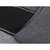 沉香木（Agalloch）FD12754黑白灰真丝条纹围巾（灰色）第4张高清大图