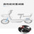 新款电动自行车60V电瓶车50公里(黑色双排)第5张高清大图