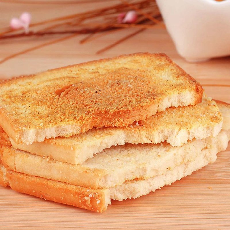 【国美自营】新家园 休闲零食 小零食 烤馍锅巴烧烤味128g