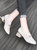 米白色乐福鞋女真皮中跟春季2022新款方跟漆皮单鞋春款软皮小皮鞋(41 米色/9834（跟高5cm）)第7张高清大图