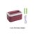 自主设计 带夜灯纸巾盒 家用防水抽取式餐纸盒夜光宝盒收纳纸巾抽(带电池-红色)第9张高清大图