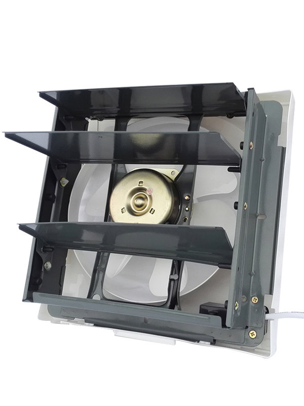 金羚排气扇卫生间百叶窗式方形排风扇厨房抽烟机换气扇厕所抽风机6寸