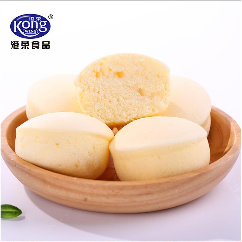 港荣蒸蛋糕奶香味4斤整箱包邮鸡蛋糕早餐手撕小面包食品糕点