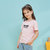 阿狸童装2021夏季新款印花纯棉短袖T恤(160 粉色)第5张高清大图