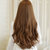 美元素假发 女 齐刘海大波浪长卷发长发型假头发 蓬松气质长发型 女士假发套hg121第2张高清大图