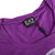 Emporio Armani阿玛尼女士圆领短袖T恤 EA7系列纯棉修身t恤90565(紫色 L)第4张高清大图