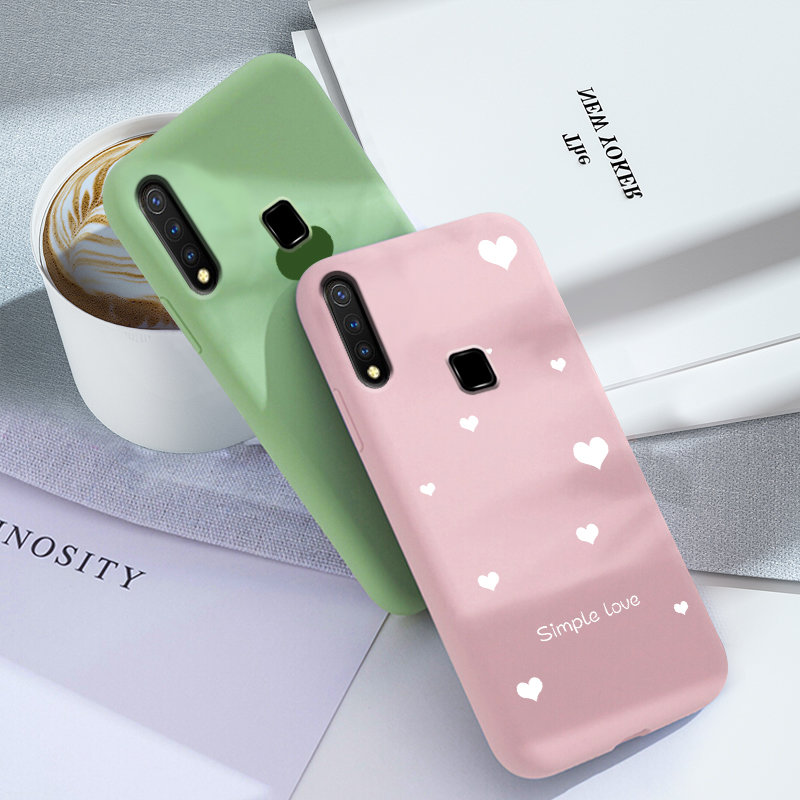 绿赐vivou3手机壳软壳vivou3x硅胶磨砂简约外壳个性创意全包防摔超薄