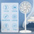 先锋（Singfun）遥控电风扇DLD-D15Pro 台地三用 家用定时摇头台地扇 9叶落地扇第3张高清大图