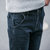 卡郎琪 男士新款韩版牛仔裤 男青年直筒修身型男士小脚长裤休闲弹力牛仔裤(KLQSLS-6908牛仔蓝 33)第4张高清大图