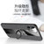 斑马龙 苹果12手机壳iPhone12pro布纹磁吸指环防摔全包12ProMax商务保护套(黑色 苹果12ProMax 6.7寸)第5张高清大图