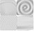 首尔风切块蛋糕蚊香盘慕斯蛋糕装饰模具螺旋飞轮甜点冰块硅胶模具(单个8寸蚊香 默认版本)第7张高清大图