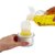 阿司倍鹭(ASVEL) FORMA瓶式硅胶油刷 料理刷烧烤刷子耐高温 挤压款（白/橘）(白色)第4张高清大图