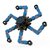 可以变形的指尖机械磁性陀螺儿童玩具旋转男孩黑科技手指解压利器(【三个组合装】黄+紫+蓝)第5张高清大图