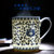 景德镇陶瓷茶杯带盖陶瓷水杯青花瓷器会议礼品办公杯子八友(福寿 其他)第3张高清大图