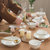 北欧简约式陶瓷餐具碗碟盘套装素然20/32件套(素然20件套)第5张高清大图