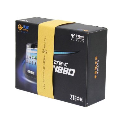中兴（ZTE）N880 3G手机（灰色）CDMA2000/CDMA 电信定制