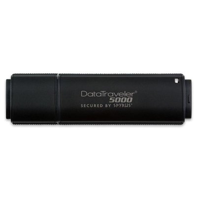 金士顿DataTraveler5000 U盘（（8GB/加密防水/镀钛外壳）
